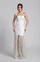 VESTIDO LONGO 2 EM 1 SAIA RENDA