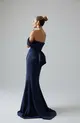 VESTIDO LONGO CREPE CORSET SORI