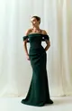 VESTIDO LONGO CREPE CORSET SORI