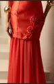 VESTIDO LONGO DOIS EM UM ZEBELINE SAIA CHIFFON SORI
