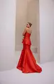 VESTIDO LONGO TOMARA QUE CAIA PEPLUM ZIBELINE SORI