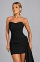VESTIDO CURTO TOMARA QUE CAIA BARBATANA TRANSPASSE SORI