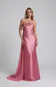 VESTIDO LONGO CHIFFON FLORES SORI