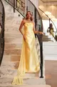 VESTIDO LONGO CHIFFON FLORES SORI
