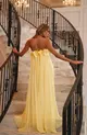 VESTIDO LONGO CHIFFON FLORES SORI