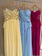 VESTIDO LONGO CHIFFON E RENDA CORSET SORI