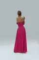 VESTIDO LONGO CHIFFON E RENDA CORSET SORI