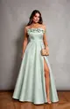 VESTIDO LONGO TOMARA QUE CAIA FLOR ZIBELINE