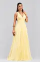 VESTIDO LONGO TULE ONDAS