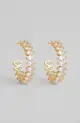 BRINCO ARGOLA COM ZIRCONIA