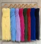 VESTIDO LONGO TULE BUSTO DRAPEADO SAIA CASCATA