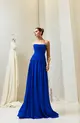 VESTIDO LONGO CHIFON TQC CORSET SOBREPOSTO