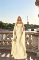 VESTIDO LONGO TQC ZIBELINE CAPA CHIFON